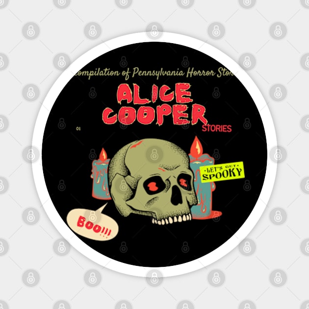 alice ll horror story Magnet by psychedelic skull